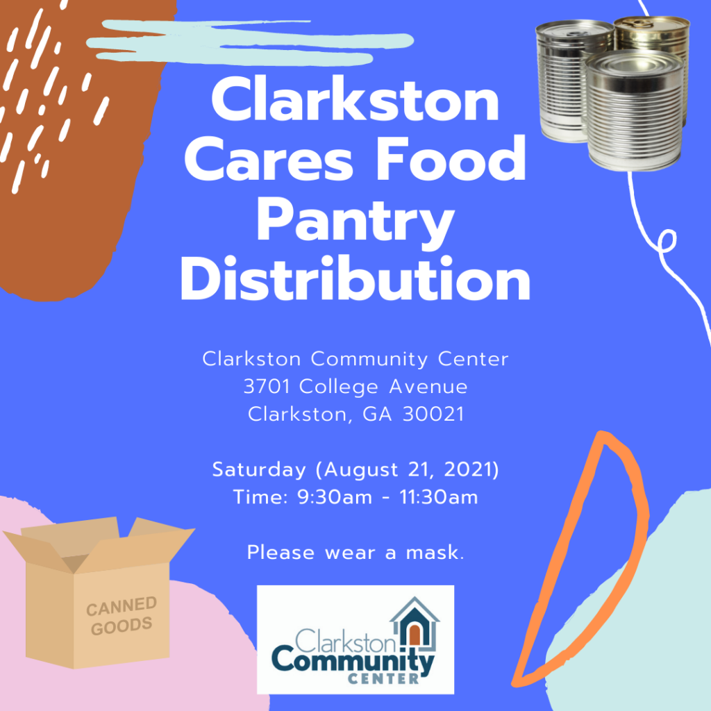Clarkston Cares Food Pantry Distribution Clarkston Community Center